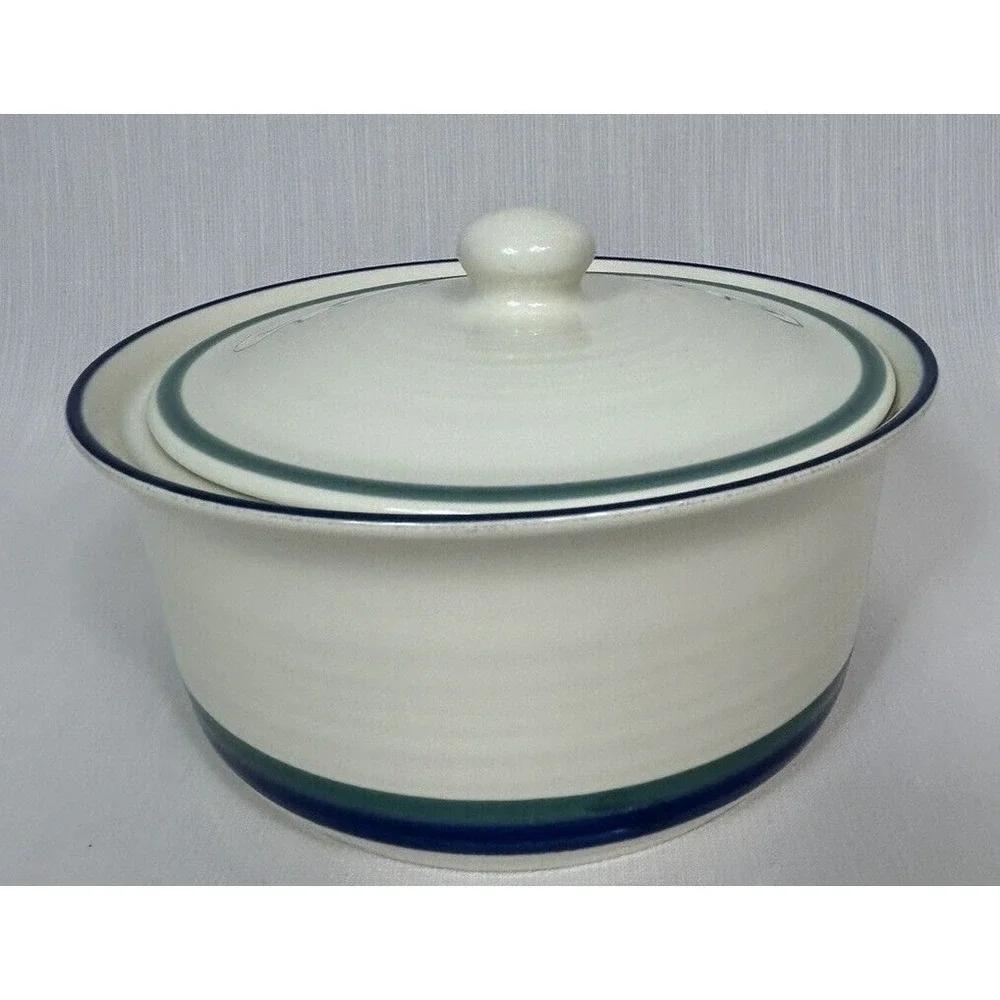Pfaltzgraff Northwinds Covered‎ Casserole Dish 2 quart USA, Discontinued Pattern